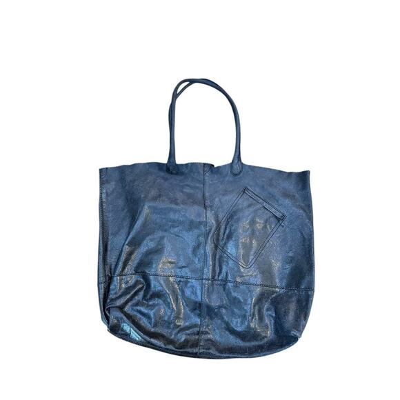 Hobo The Original Women's Black Leather Tote Bag - Picture 1 of 7